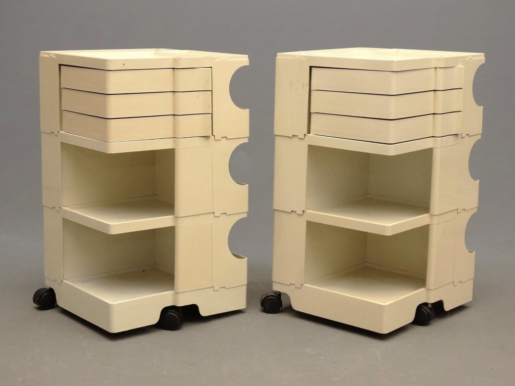 Pair Of Joe Columbo Boby Carts (1 of 4)