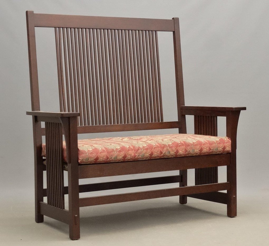 Stickley Hall Bench (1 of 6)