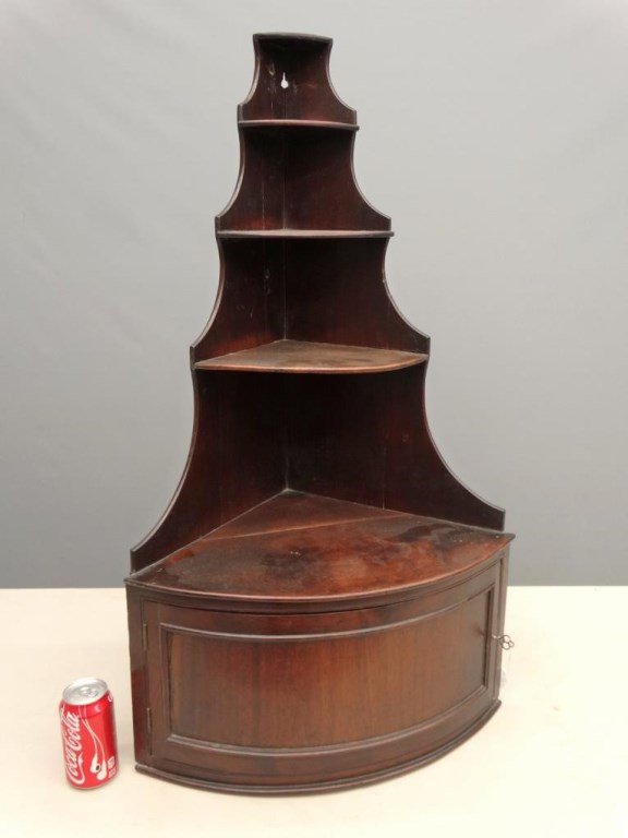 19th c. English Corner Shelf (1 of 4)
