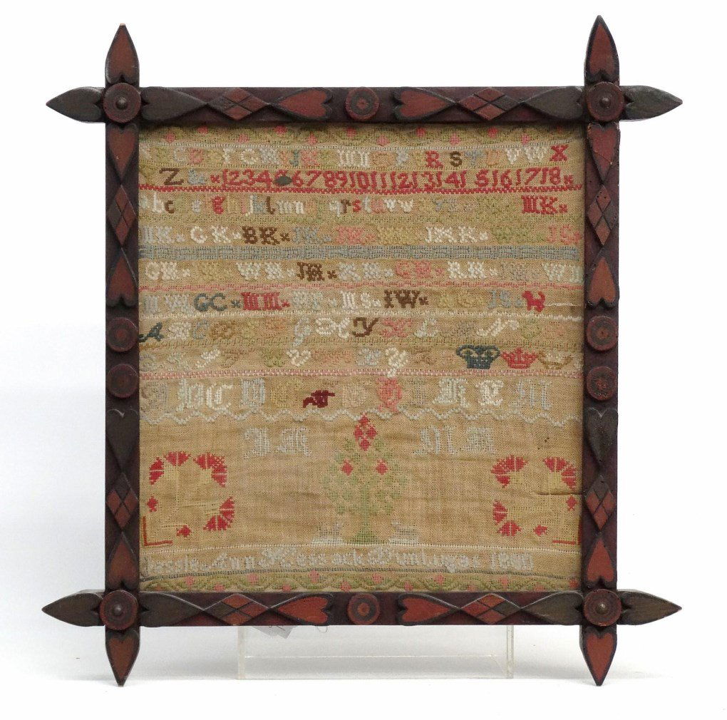 19th c. Sampler (1 of 5)