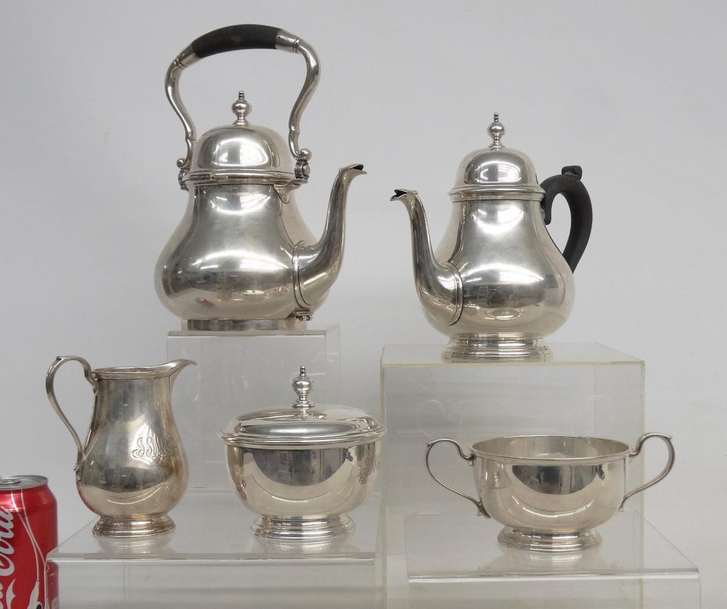 Tiffany Sterling Silver Tea Set (1 of 10)