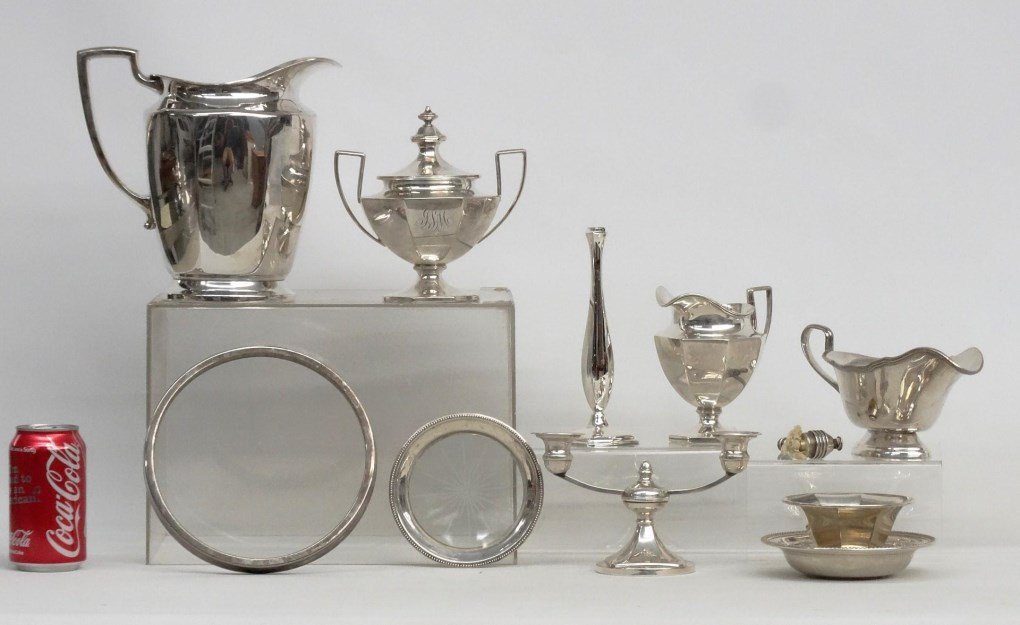 Sterling Silver & Silverplate Lot (1 of 10)