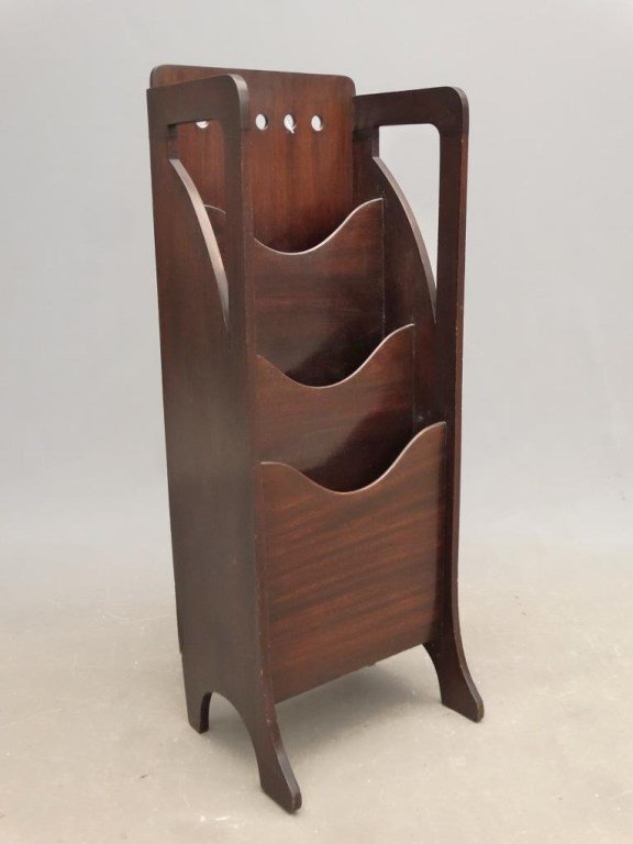 C. 1900's English Magazine Rack (1 of 6)