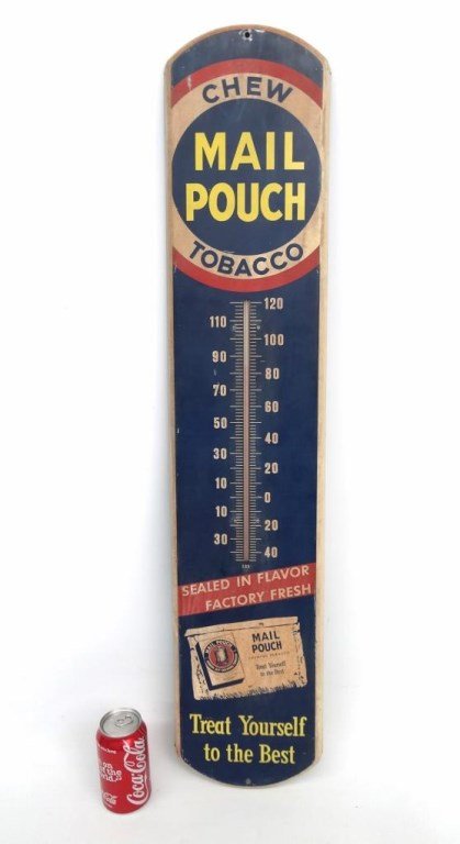 Mail Pouch Advertising Thermometer (1 of 4)