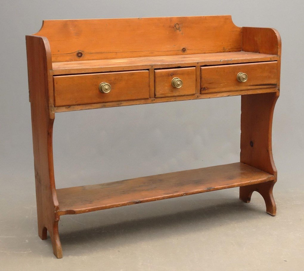 19th c. Bucket Bench (1 of 6)