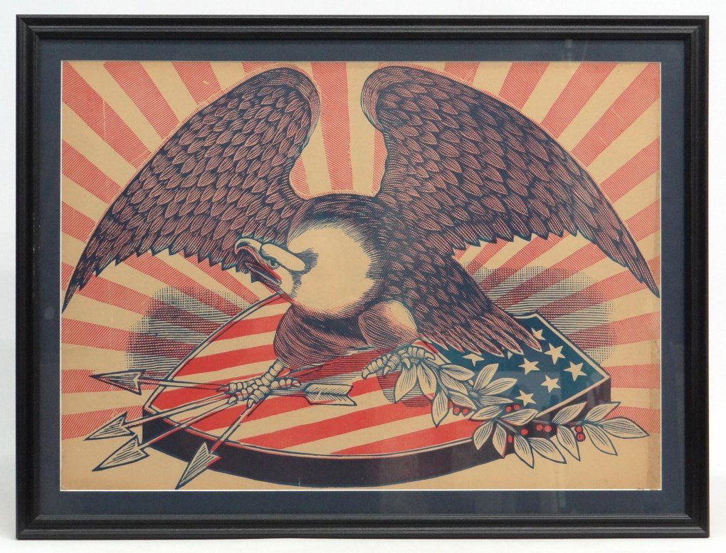 19th c. Patriotic Print (1 of 3)