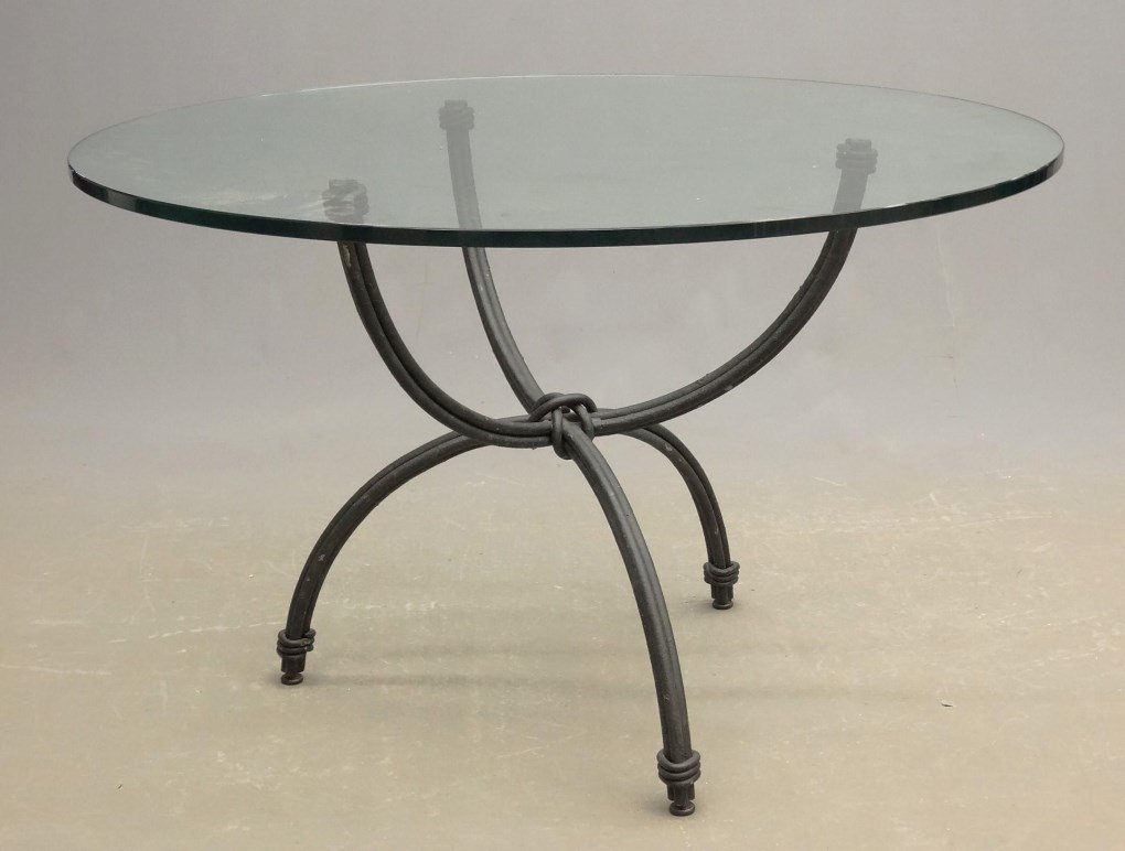 Decorative Glass Top Table (1 of 3)