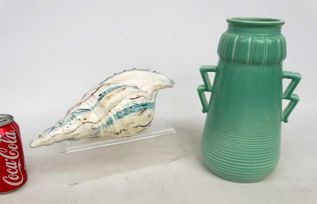 Pottery Lot Including Stangl Vase (1 of 5)