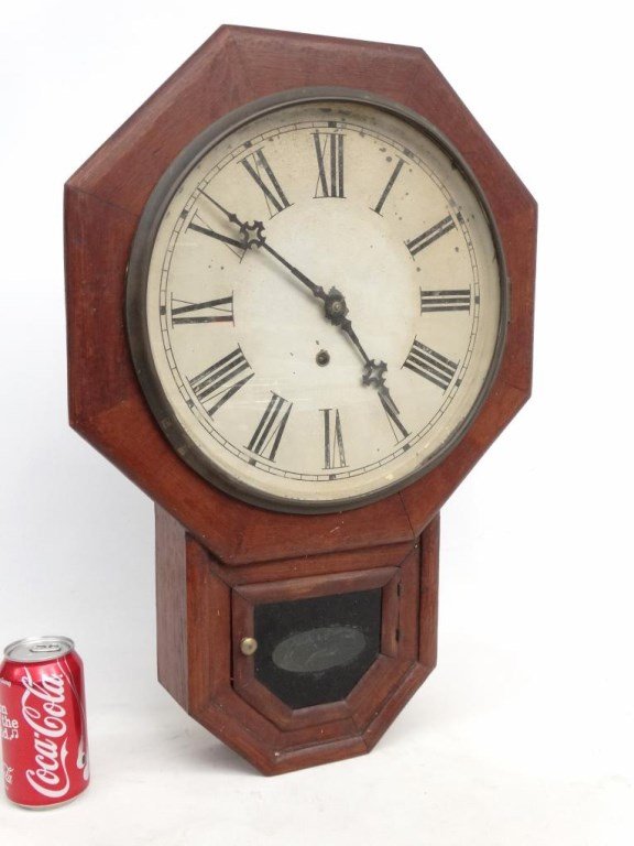 19th c. Wall Clock (1 of 6)