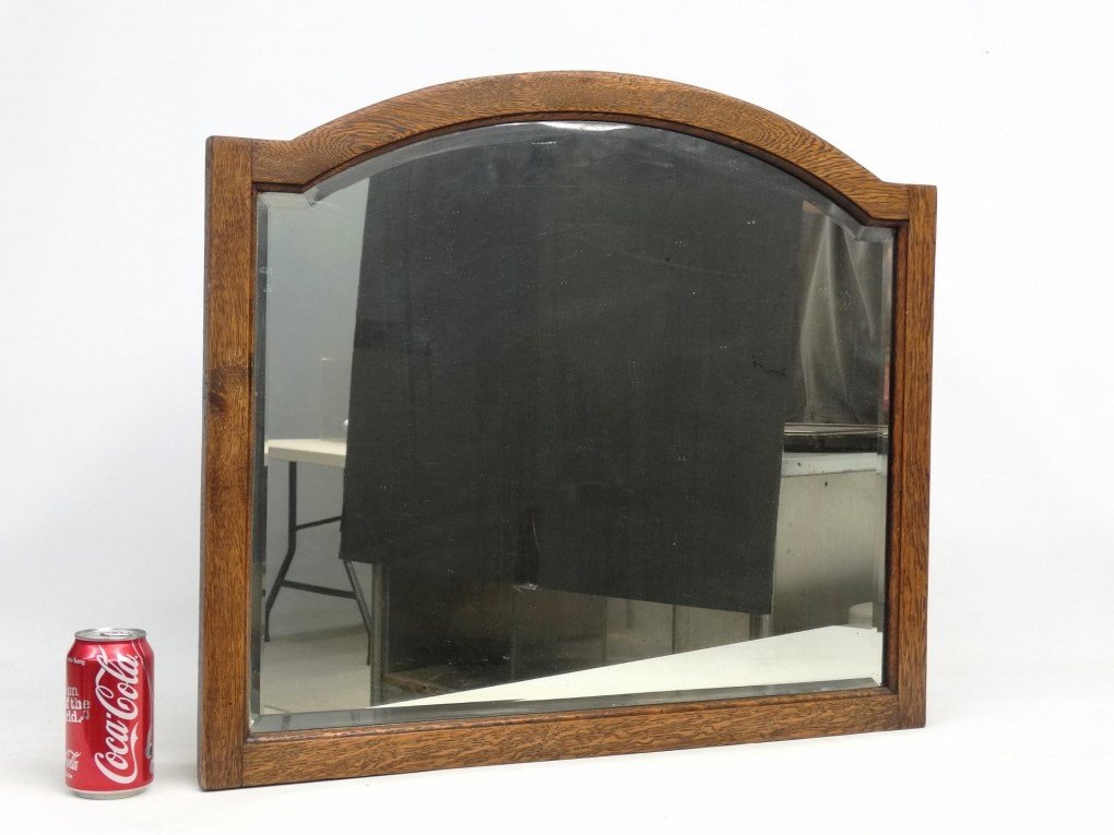 Victorian Oak Mirror (1 of 3)