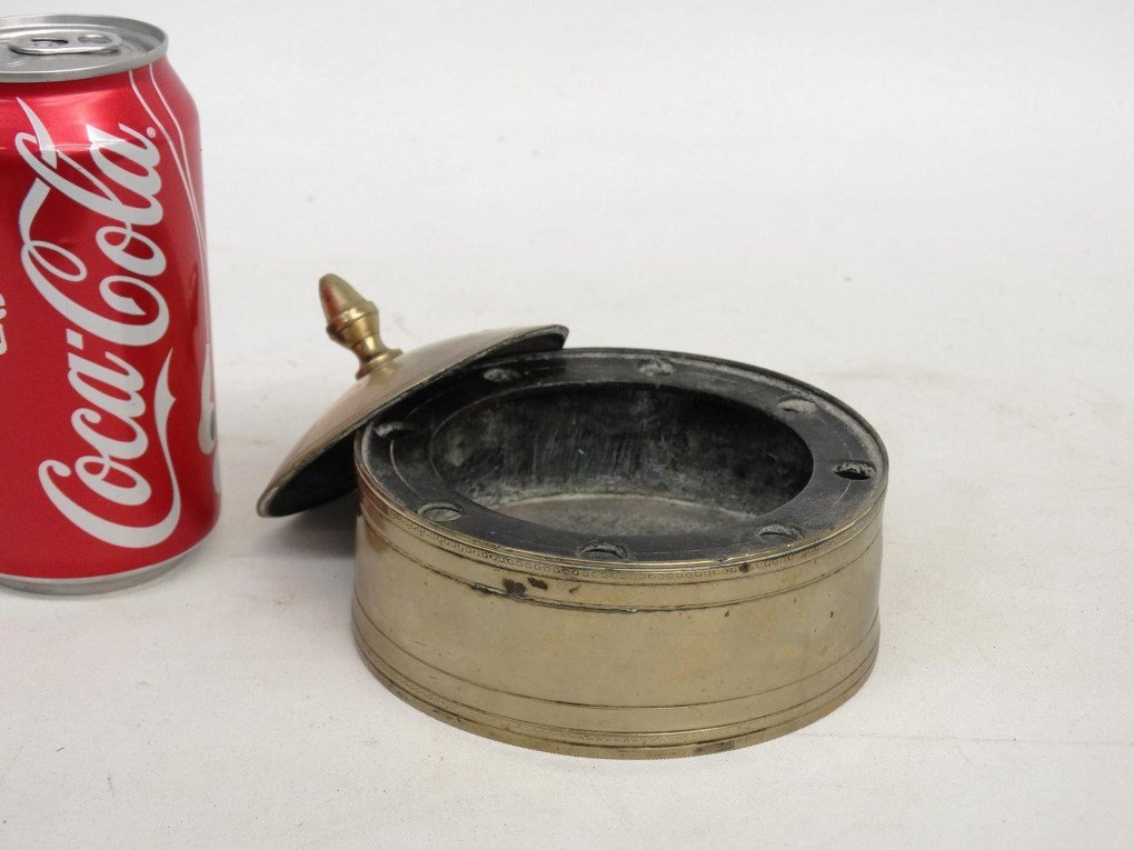 18th c. Brass Inkwell (1 of 4)