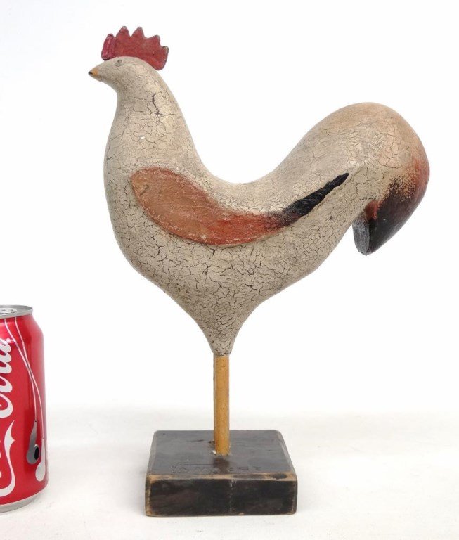 Quebec Rooster Carving (1 of 7)