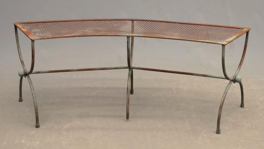 Wrought Iron Bench (1 of 3)