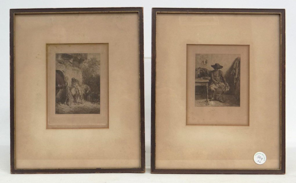 Charles-Emile Jacque (France b. 1813) (1 of 4)