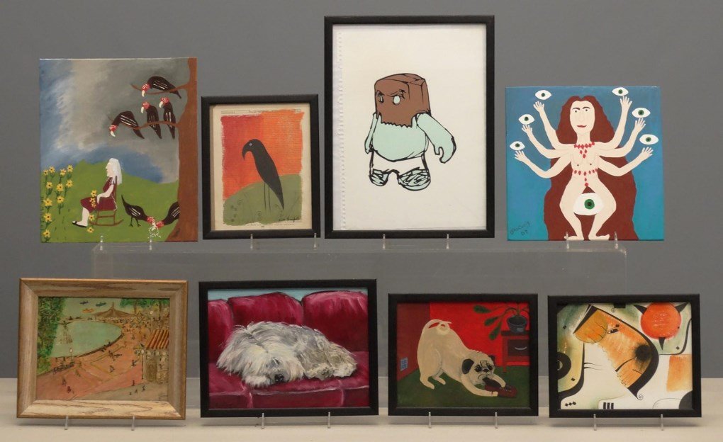 Outsider Artwork Lot (1 of 10)