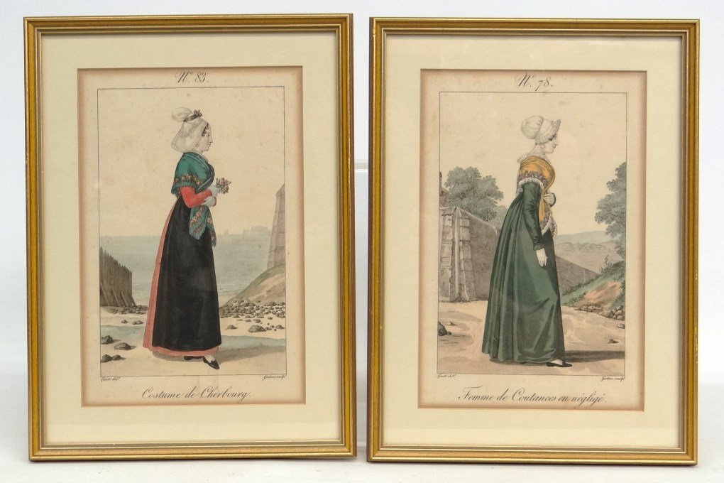 Pair Of Continental Prints (1 of 6)