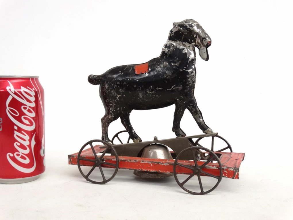 Black Billy Goat Bell Toy (1 of 8)