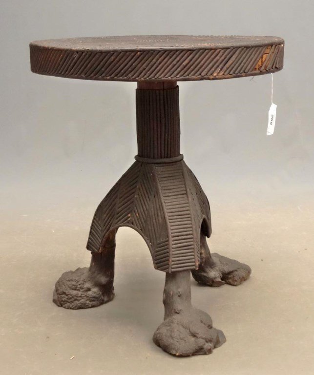 19th c. Folk Art Table (1 of 4)