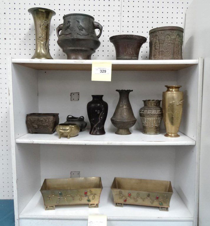 Asian Brass Lot (1 of 10)