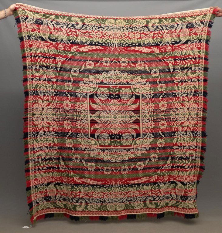 19th c. Coverlet (1 of 4)