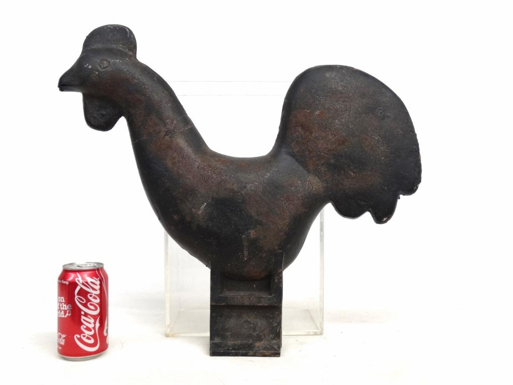 Cast Iron Rooster Windmill Weight (1 of 5)