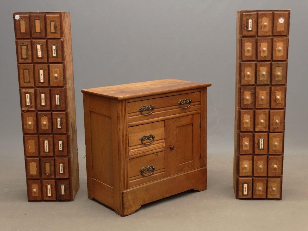 Victorian Oak Commode (1 of 4)