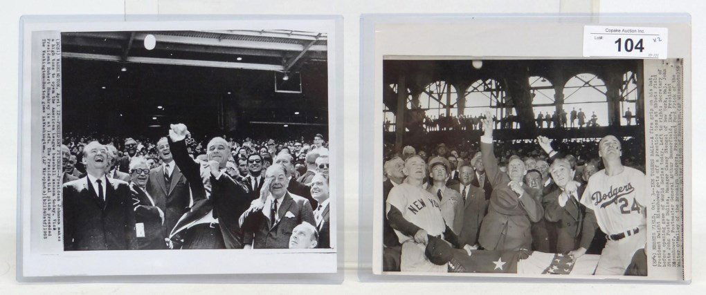 Baseball Wire Photographs (1 of 5)