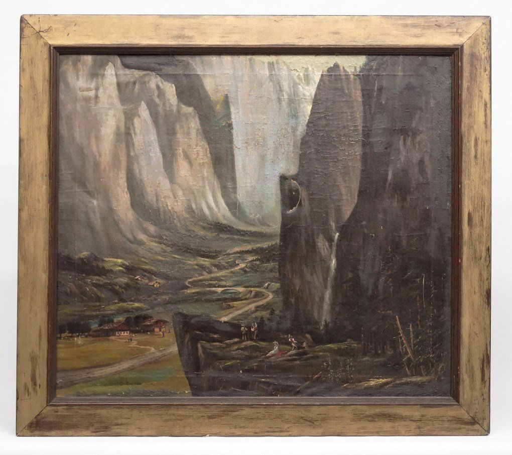 Continental School, Landscape With Mountains (1 of 7)