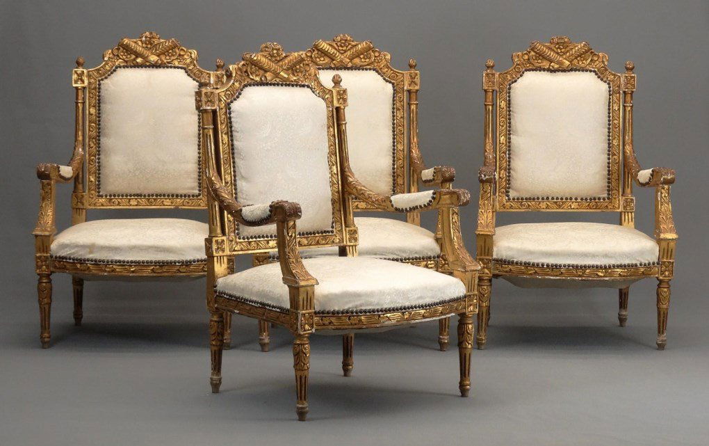 Victorian Five Piece Parlor Set (1 of 10)