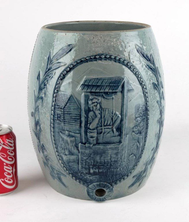 19th c. Whites Utica Water Cooler (1 of 9)