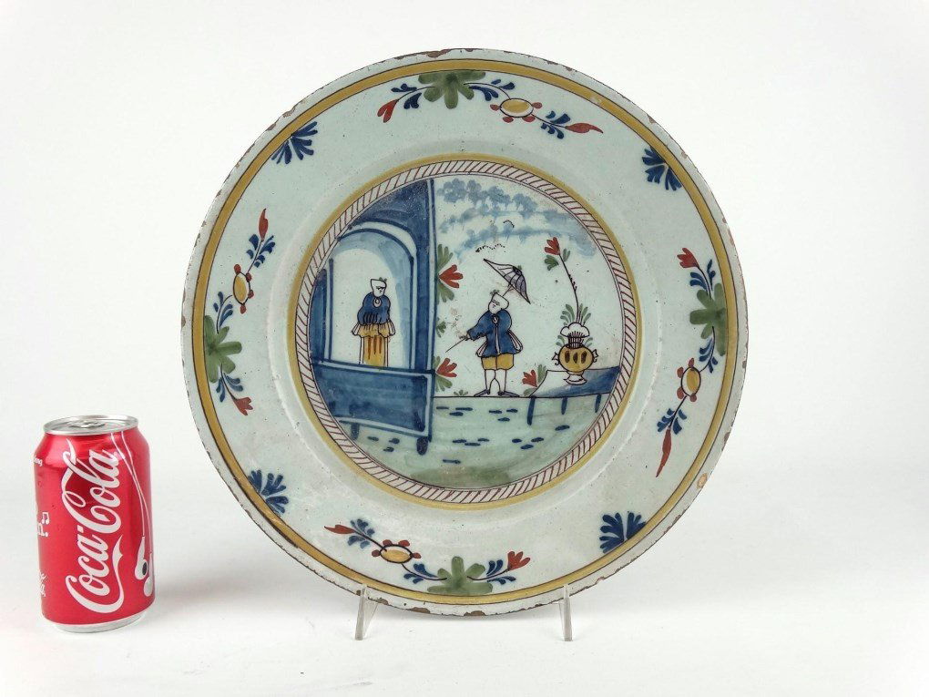 18th c. Delft Charger (1 of 7)