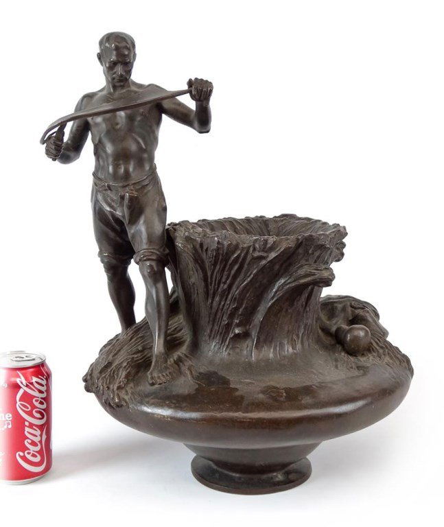 Antonin Larroux, "The Wheat Harvester" (1 of 8)