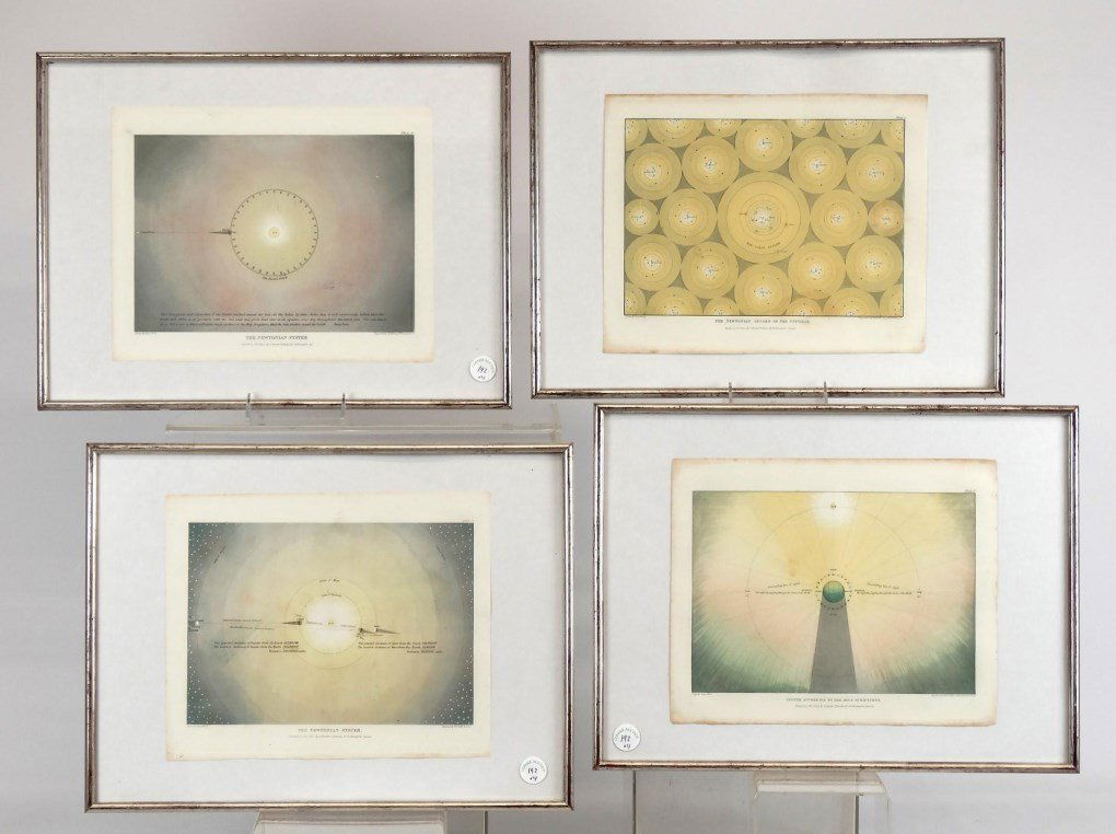 Set Of (4) Baxter Astronomy Prints (1 of 10)