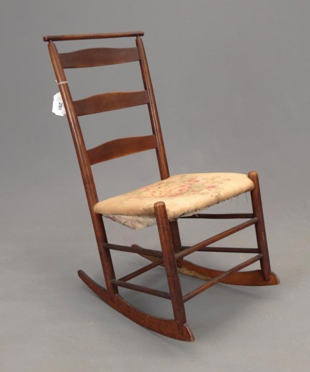 19th c. Shaker Rocking Chair (1 of 4)