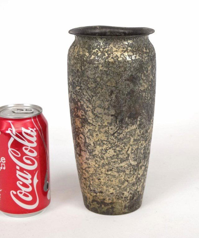 Roycroft Metal Vase (1 of 5)