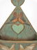 Folk Art Bird Decorated Wall Box - 2