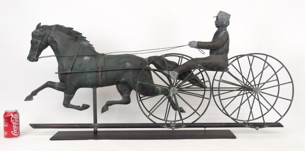 Horse And Sulky Weathervane (1 of 8)