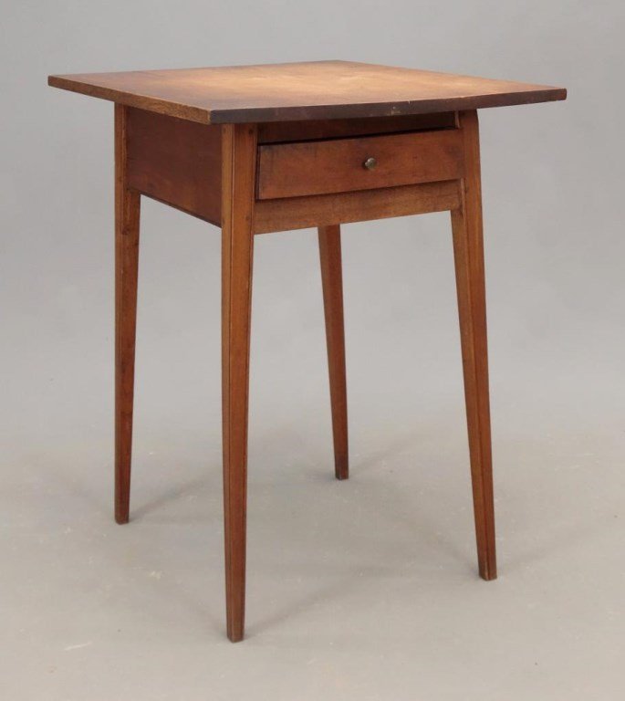 19th c. Birch Tavern Table (1 of 7)