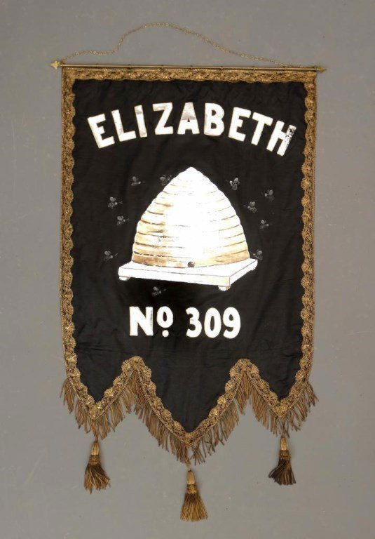 19th c. Fraternal Banner (1 of 4)
