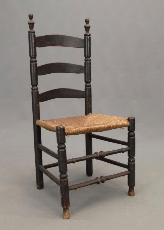 18th c. Bergen County New Jersey Chair (1 of 5)