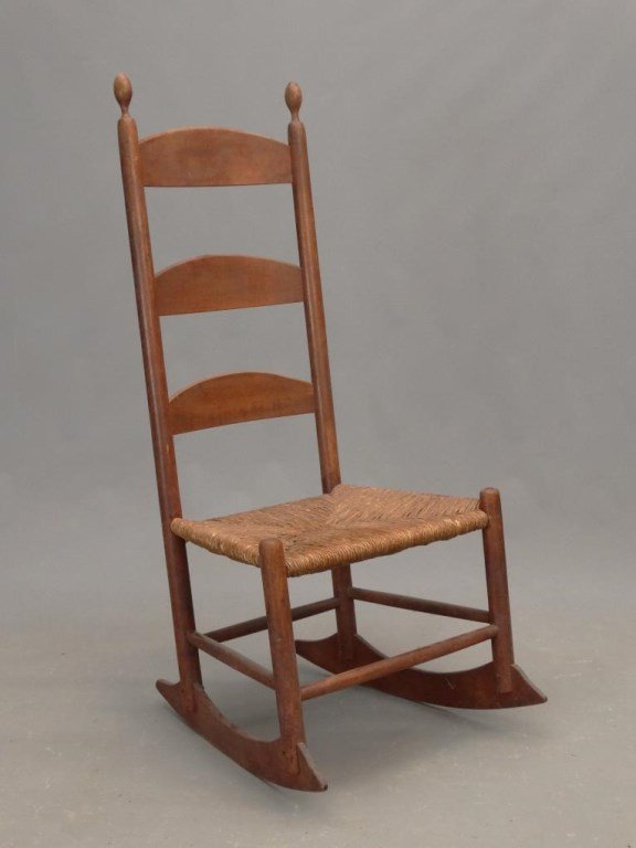 19th c. Shaker Rocking Chair (1 of 6)