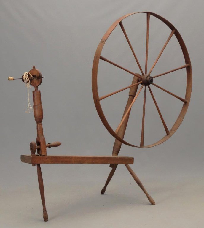 19th c. Shaker Walking Wheel (1 of 10)