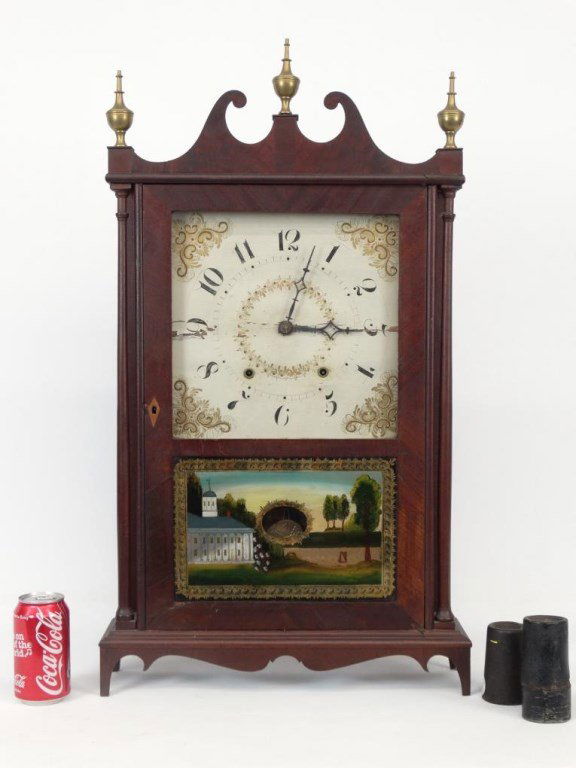 19th c. Eli Terry Shelf Clock (1 of 10)