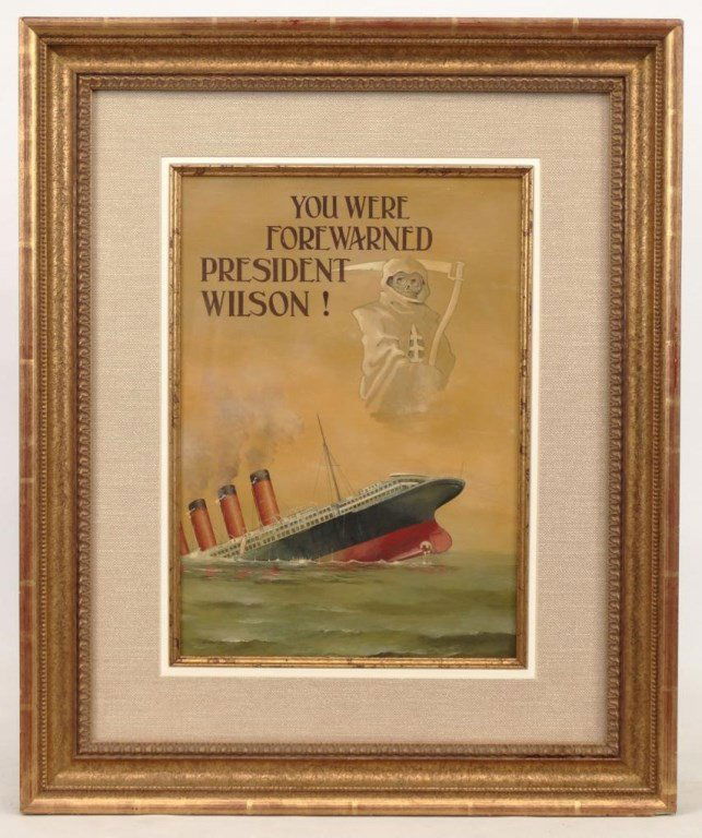 American School, "Sinking of The Lusitania" (1 of 5)