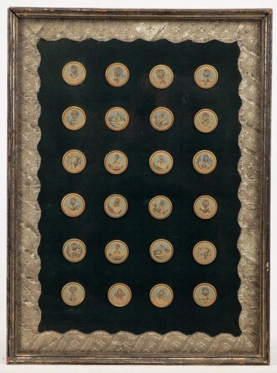 Ballooning History Framed Medallions (1 of 7)