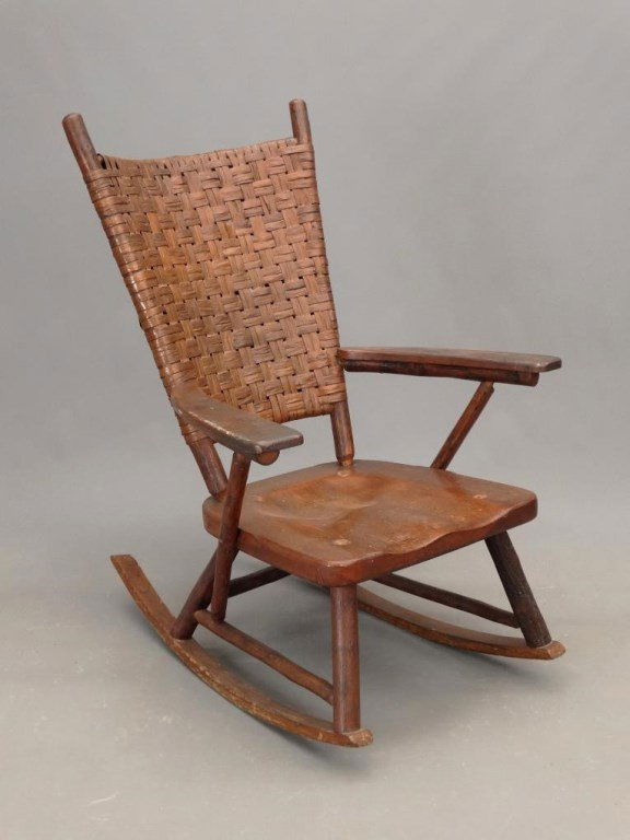 Old Hickory Rocking Chair (1 of 6)
