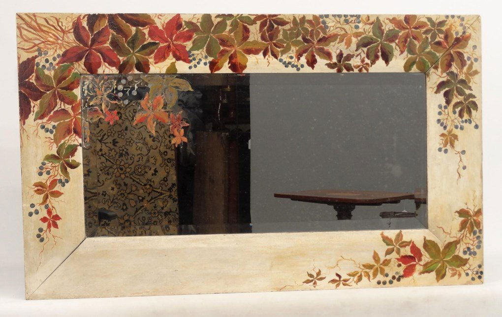 Decorative Painted Mirror (1 of 3)