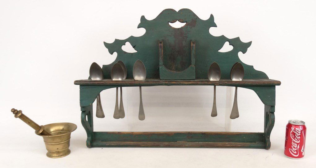 19th c. Mortar & Pestle Rack (1 of 7)