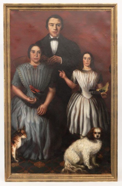 19th c. Mexican Ancestral Portrait (1 of 6)
