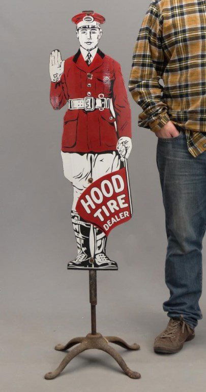 Porcelain Hood Tire Dealer Sign (1 of 7)